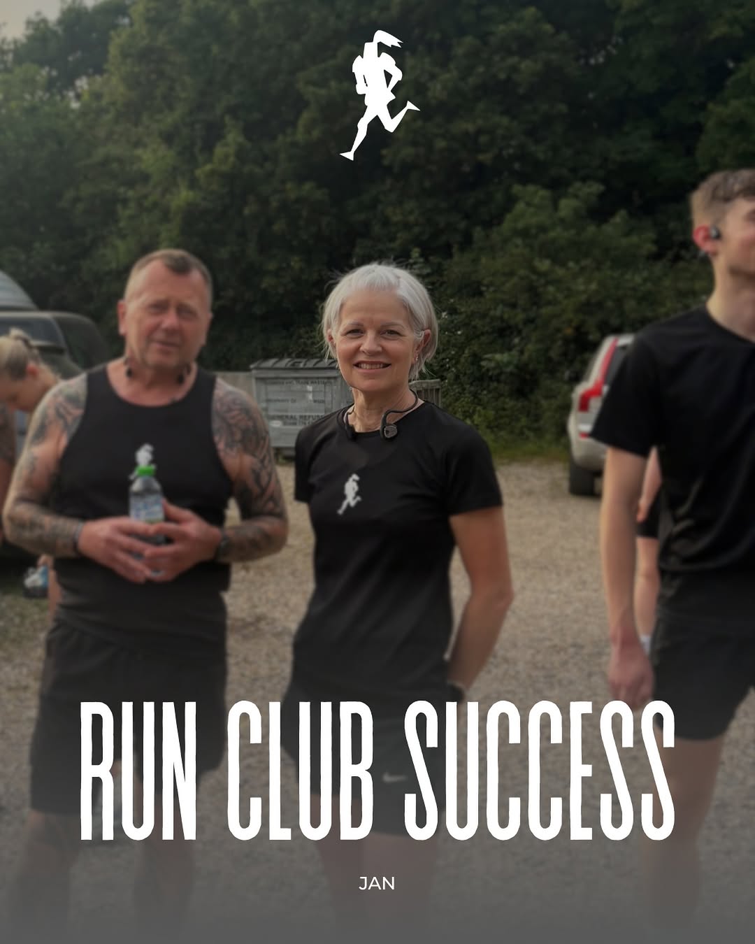 Fortify member Jan smiling before a run